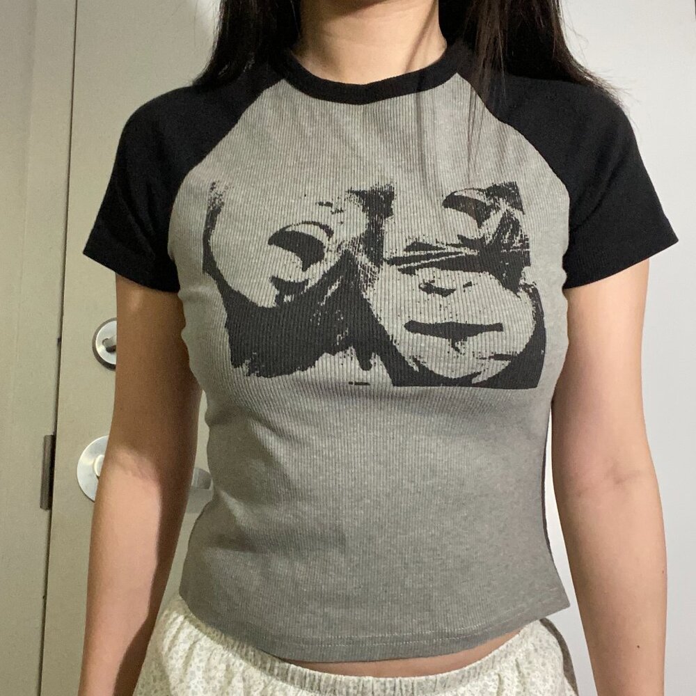 Short-Sleeve Graphic Print T-Shirt